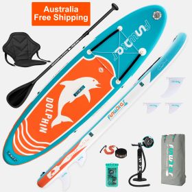 Free Shipping Dropshipping Australia Warehouse Have Stock SUP Stand Up Paddle Board 10'6''x33''x6'' Inflatable Paddleboard Soft Top Surfboard with ISU