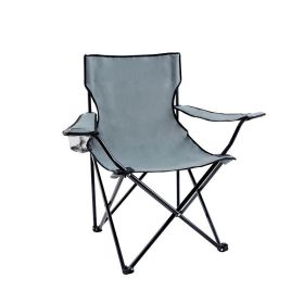 Outdoor Portable Folding Camping Chair (Type: Camping Chairs, Color: Gray)